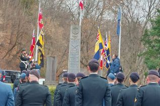 Remembrance service in Mountain Grove